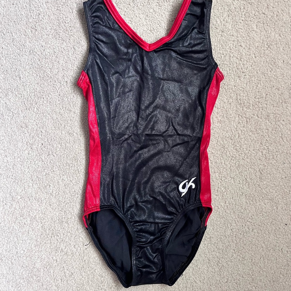 GK Black and Red Leotard